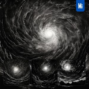 Midjourney Cosmic Space Star Vortex