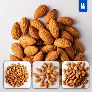 Midjourney Almond Pile Photography