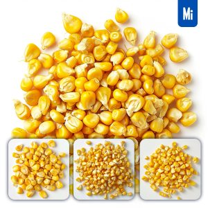 Midjourney Yellow Corn Niblet Pile Photography