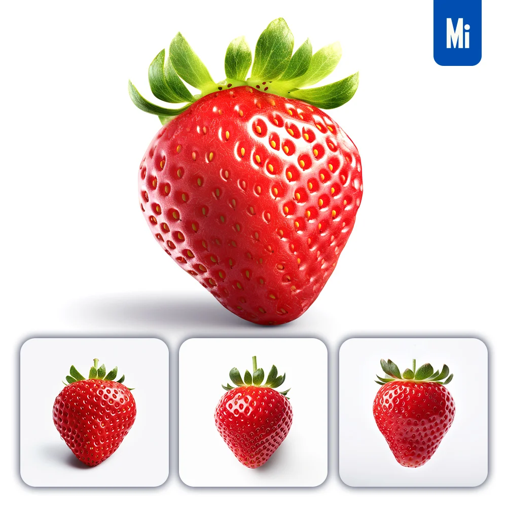 Midjourney Prompt Single Strawberry Photograph