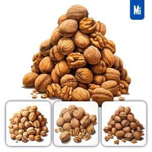 Midjourney Prompt Walnut Illustration Painting