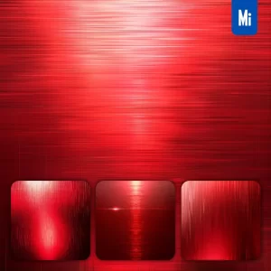 Midjourney Prompt Red Metal Light Shiny Gradient Wallpaper Background