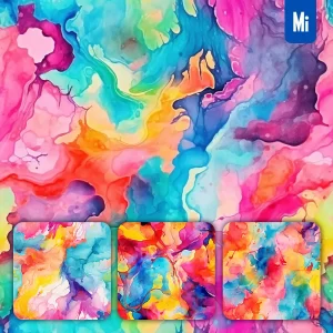 Midjourney Prompt Watercolor Painting Colorful Pattern