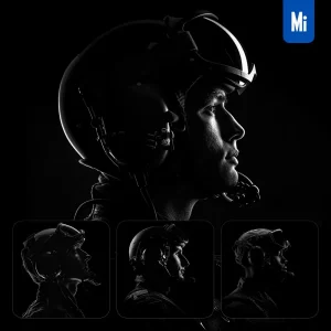 Midjourney Prompt United States Air Force Pilot Black White Light Face Head Mysterious Silhouette Photography