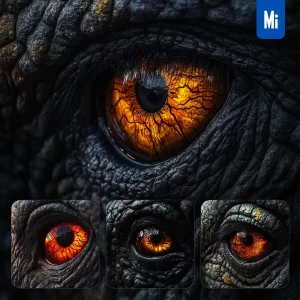 Midjourney Prompt Eyes Angry Wrathful Elephant Detailed Close Up Photography