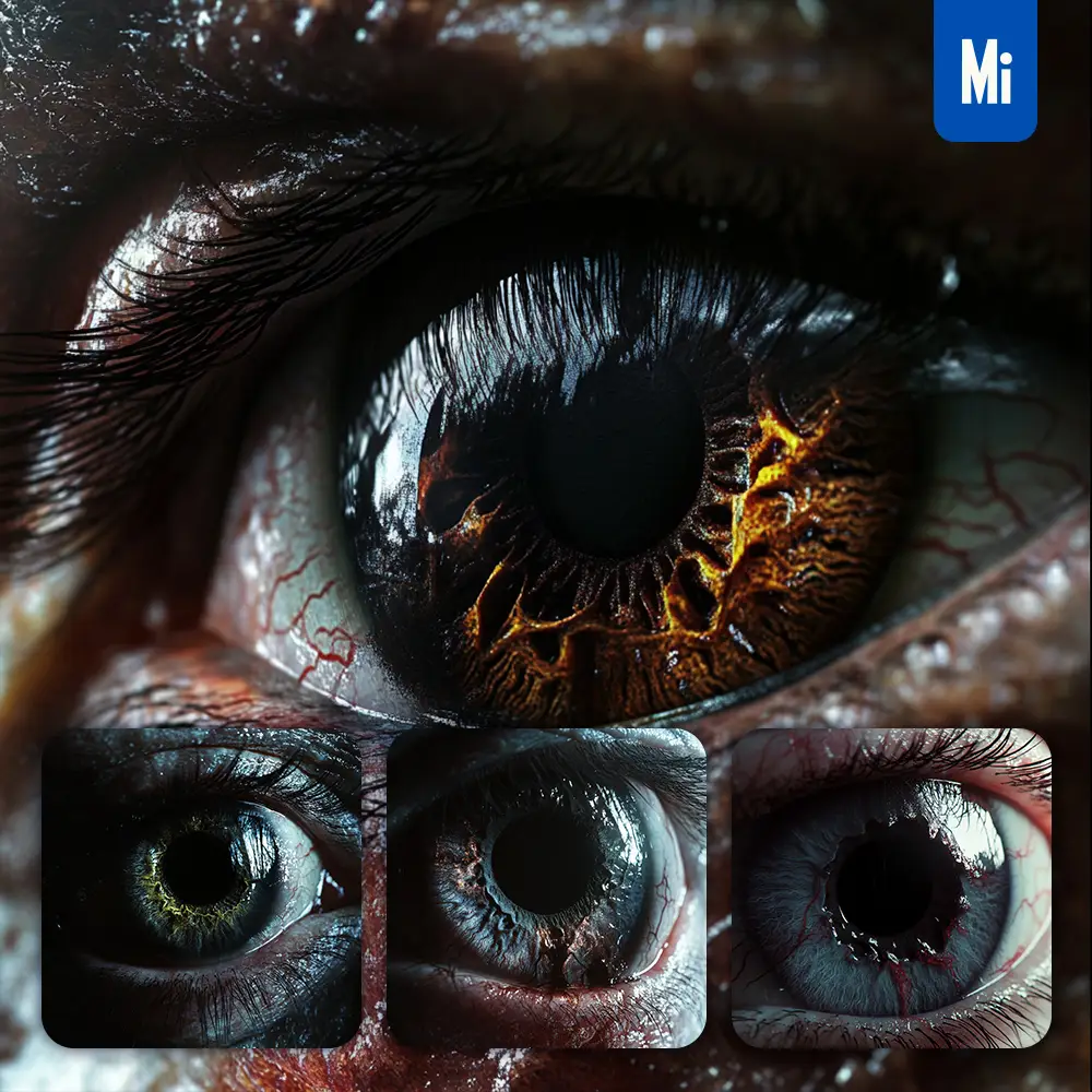 Midjourney Prompt Eyes Man Human Being People Detailed Close Up Photography