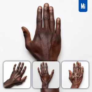 Midjourney Prompt Hand Back Africa Black Man Woman Photography
