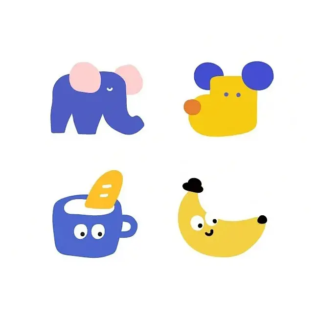 Midjourney Prompt About Cute Cartoon Logo Design