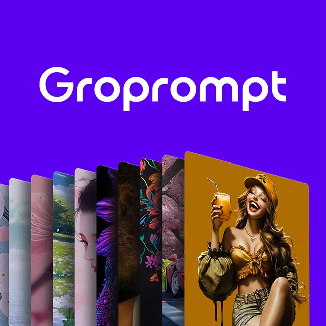Groprompt: A Midjourney Prompt Library for AI Creators