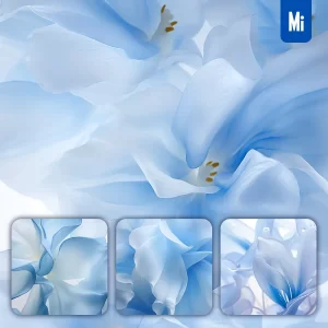 Midjourney Prompt Bluebell Flower Petals Close Up Art Beauty Photography
