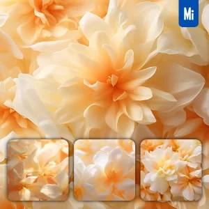 Midjourney Prompt Jasmine Orange Yellow Flower Petals Close Up Art Beauty Photography