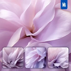 Midjourney Prompt Lavender Purple Flower Petals Close Up Art Beauty Photography