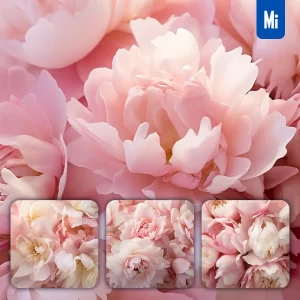 Midjourney Prompt Peonies Peony Pink Flower Petals Close Up Art Beauty Photography