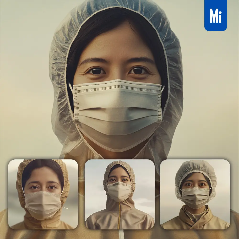 Midjourney Prompt Woman Nurse Doctor Medical Care Portrait Photography